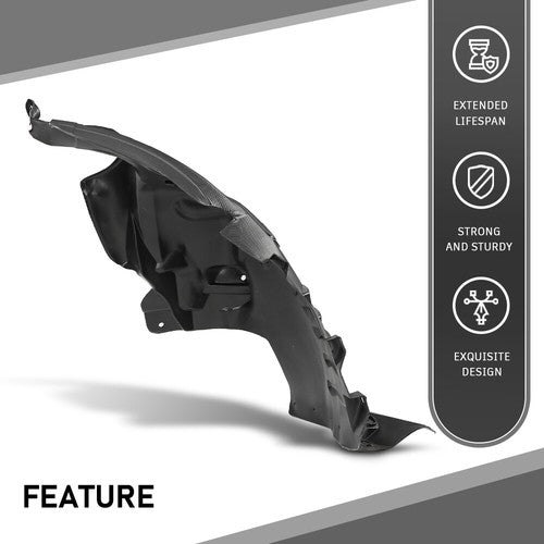 Solid Spare Front Right Side Fender Liner Fit For 2014-2017 Mercedes-Benz E350 E400 E550