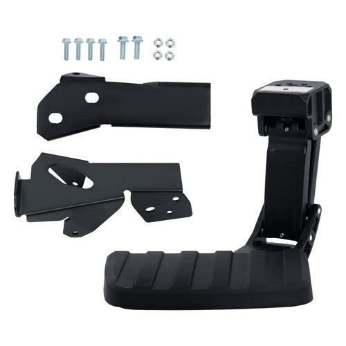 Solid Spare Rear Bumper Tail Pedal Parts Black For Ford F250 Super Duty 23-25 VPC3Z-17A958-A