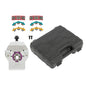 Solid Spare 5/16"-5/8" Hose Crimping Tools A/C Manual Hose Ferrule Crimper Kit 71550 4 Dies