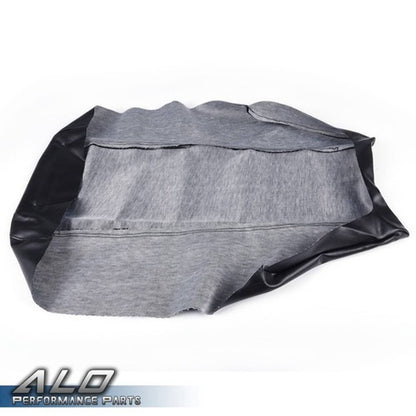 Solid Spare Fit For Honda TRX300EX 1993-2006 Standard Motorcycle Leather Seat Cover Black