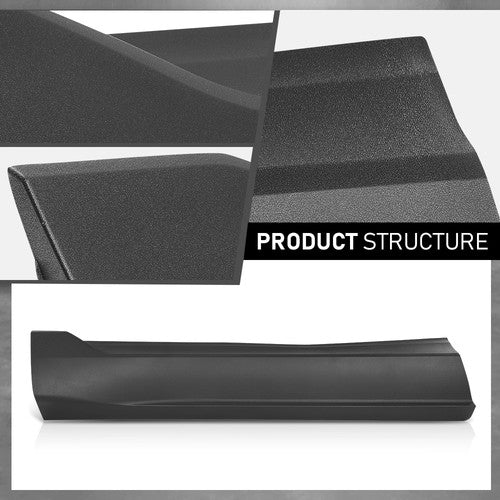 Solid Spare Fit For 2015-2023 Ford Edge Front Left Door Molding And Beltlines FT4Z5820879AA