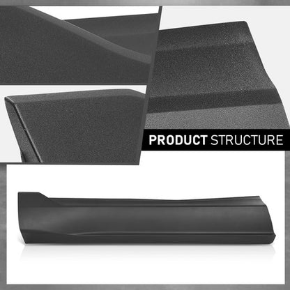 Solid Spare Fit For 2015-2023 Ford Edge Front Left Door Molding And Beltlines FT4Z5820879AA