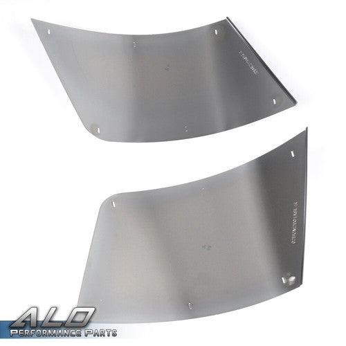 Solid Spare Bumper Chrome Trim Fit For 04-15 Volvo VNL 300 430 630 670 730 780 LH+ RH Side