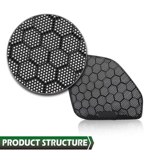 Solid Spare New Fit For 01-05 Honda GL1800/A Goldwing Front Speaker Cover Left+Right Side