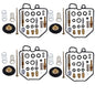 Solid Spare For Honda GL1100 Goldwing 1100 80-83 4 Deluxe carburetor rebuild repair kit