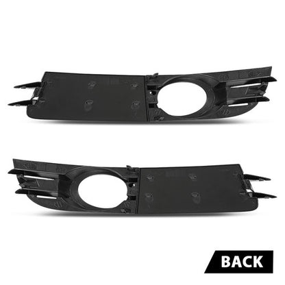 Solid Spare Fog Light Bezel Lamp Trim Fit For 06-08 Audi A6 05-08 A6 Quattro Sedan LH RH