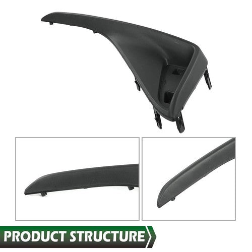 Solid Spare Fit For 18-19 Toyota C-HR RH Right Passenger Side Bumper Insert Cover Plate