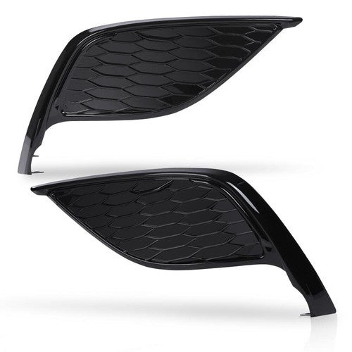 Solid Spare Fit For 21-24 Toyota Camry SE XSE Front Bumper Insert Fog Light Cover Left+Right