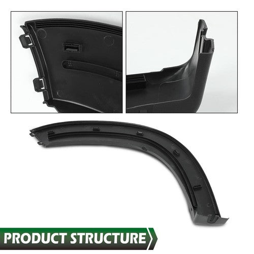 Solid Spare Fit For Dodge Ram Promaster 2019-2022 Left Rear Molding Wheel Trim Fender Flare