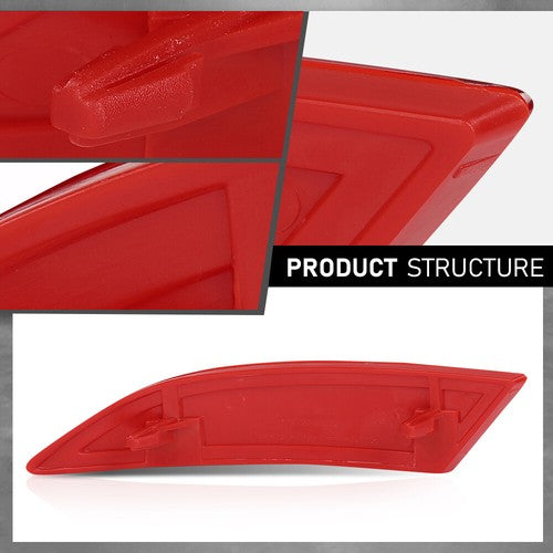 Solid Spare Fit For 2012-2018 Ford Focus Sedan Rear Bumper Reflector Right Side FO1185101