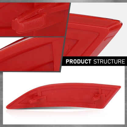 Solid Spare Fit For 2012-2018 Ford Focus Sedan Rear Bumper Reflector Right Side FO1185101