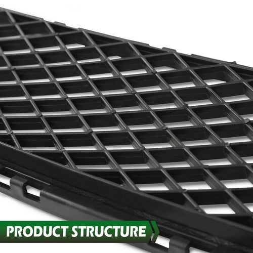 Solid Spare New Fit For 12-17 Buick Verano Front Bumper Lower Grille Grill Assembly Black