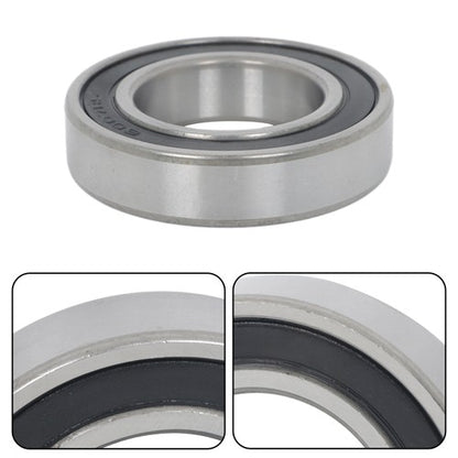 Solid Spare 10Pcs 6007-2RS Bearings 35×62×14mm Double Rubber Seals Deep Groove Ball Bearing
