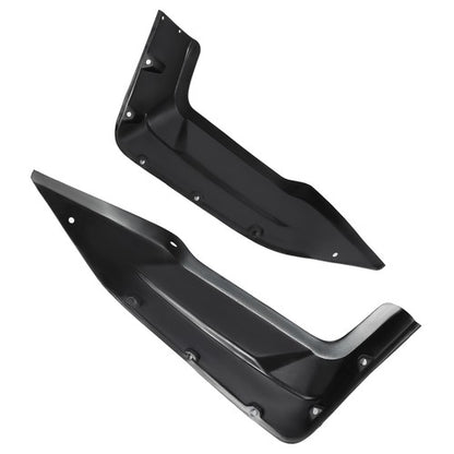 Solid Spare Fit YAMAHA VIKING VI 2014 2015-2023 PE Black Extended Fender Flares W/ Hardware