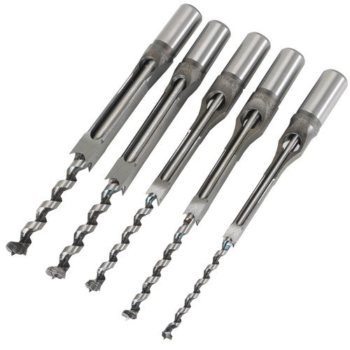 Solid Spare 7 Pcs Woodworking Square Hole Mortise Drill Bit High Speed Steel Chisel Bit