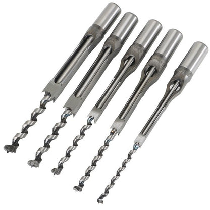 Solid Spare 7 Pcs Woodworking Square Hole Mortise Drill Bit High Speed Steel Chisel Bit
