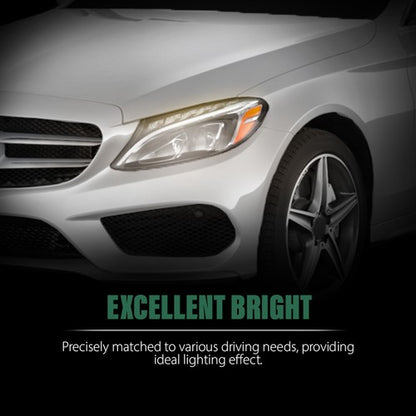 Solid Spare LED Headlights Left+Right Side Fit For 2015-2018 Mercedes Benz C-Class W205 C300