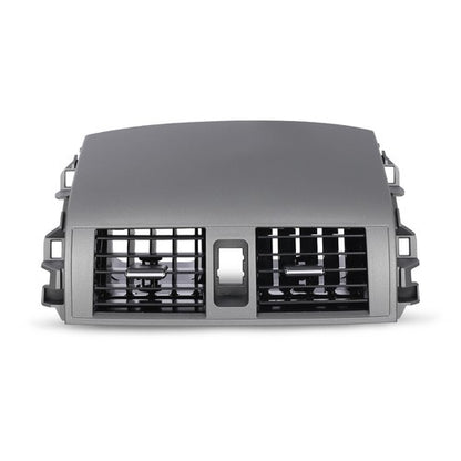 Solid Spare Dash Center A/C Air Vent Upper Bezel Trim Gray Fit For 2008-2013 Toyota Corolla