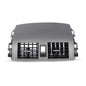 Solid Spare Dash Center A/C Air Vent Upper Bezel Trim Gray Fit For 2008-2013 Toyota Corolla