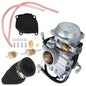Solid Spare Carburetor & Intake Manifold Boot Fit For Suzuki Quadrunner 250 LTF250F 4x4 1999