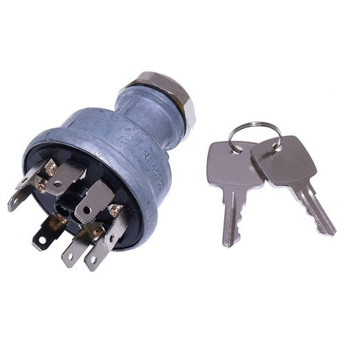 Solid Spare RE45963 Ignition Switch with 2 Keys for John Deere 5200 5300 5400 5500 5210 5310