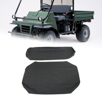 Solid Spare New For Kawasaki Mule 2500 2510 3000 3010 Diesel 4X4 Waterproof Black Seat Cover