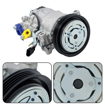 Solid Spare AC A/C Compressor & Clutches For Porsche Panamera Cayenne 2017-2023 2.9L 3.0L