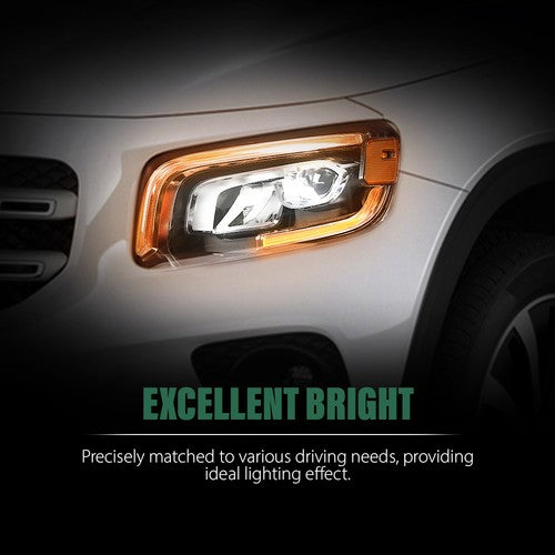 Solid Spare LED Headlight Fit For 2020-2023 Mercedes Benz GLB250 GLB35 AMG W247 Left & Right