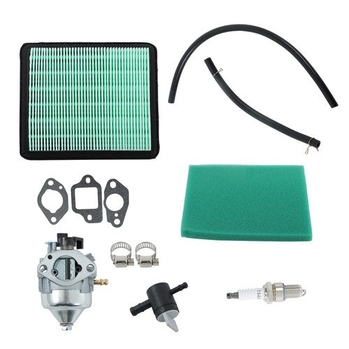 Solid Spare 16100-Z9L-811 Carburetor W/ Air Filter & Gaskets Kit For Honda GCV170LA HRN216
