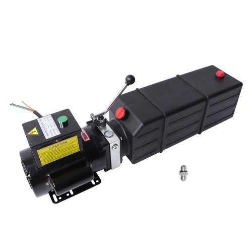 Solid Spare Hydraulic Power Unit 16 Quart 4 Gallon Hydraulic Pump 3450RPM 2HP Single Phase