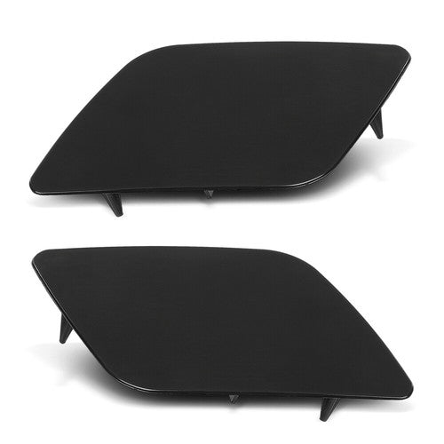 Solid Spare Fit For 2005-2008 Audi A6 Quattro Headlight Washer Cover Cap Left & Right Side