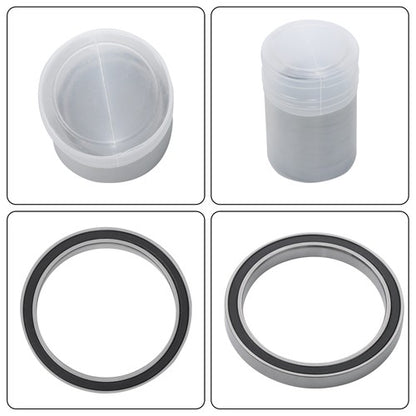 Solid Spare 10Pcs 6707-2RS Deep Groove Ball Bearings 35mm Inner Dia 44mm OD 5mm Bore Sealed
