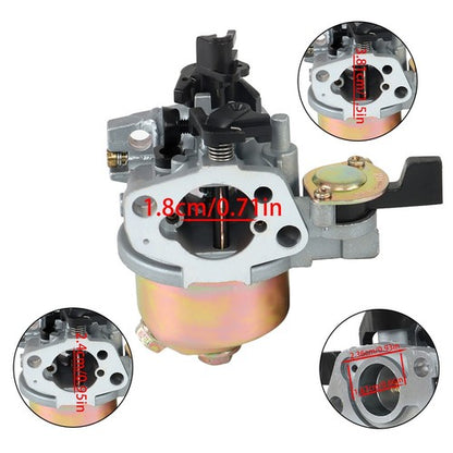 Solid Spare Carburetor Kit For Honda 16100-ZH8-W61 16100-ZH8-W50 16100-ZH8-W51 GX200 5.5 HP