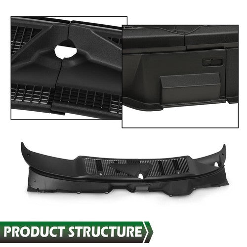 Solid Spare Fit For 02-10 DODGE RAM 1500/2500/3500 Windshield Wiper Cowl Panel #55056006AG