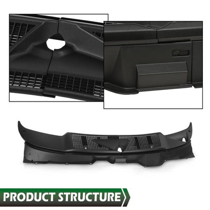 Solid Spare Fit For 02-10 DODGE RAM 1500/2500/3500 Windshield Wiper Cowl Panel #55056006AG