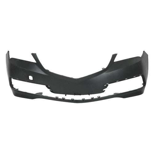Solid Spare For Acura TLX 2015-2017 Replacement Front Lower Bumper Cover W/o Sensor Holes