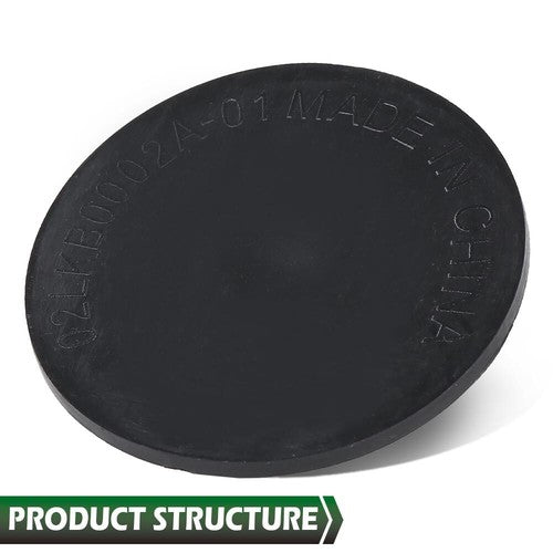 Solid Spare 12pcs 2" Leaf Spring End Tip Pad Anti Squeak Insert Cushion Plastic Silencer
