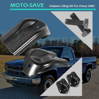 Solid Spare For Chevy GMC K3500 4WD Series Rear Leaf Spring Shackle Bracket Repair Kit