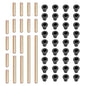 Solid Spare Front & Rear A Arm Bushing Kit Set For Polaris Ranger XP 900 2015 2016 2017 2018