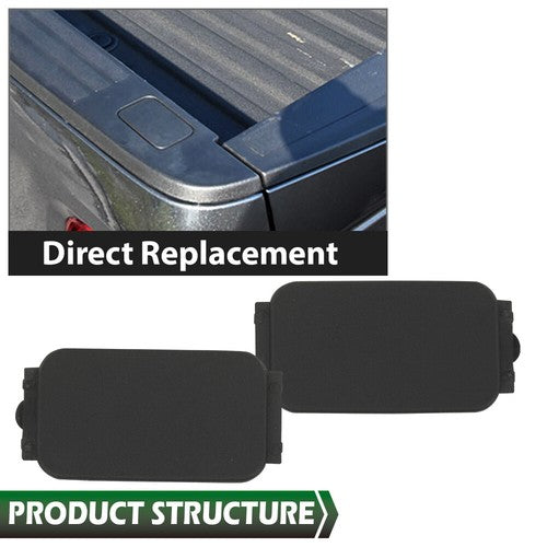 Solid Spare Fit For 15-23 Ford F150/17-23 F250 F350 Side Truck Bed Molding Plug Hole Cover