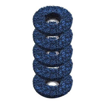 Solid Spare Pack 5 4.5"x7/8" Quick Change Easy Strip 4-1/2" Discs Remove Paint Rust & Clean