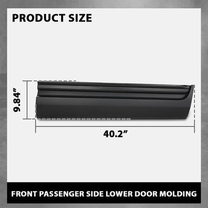 Solid Spare Door-Lower Molding Front Right Fit For 2011-2015 Ford Explorer BB5Z7820878AA