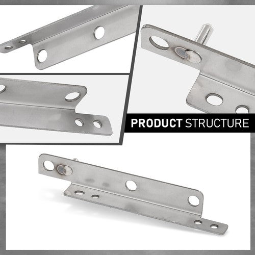 Solid Spare Fit For 2015-2020 Ford F150 Expedition 8.0" Sync 2/3 Display Screen Brackets