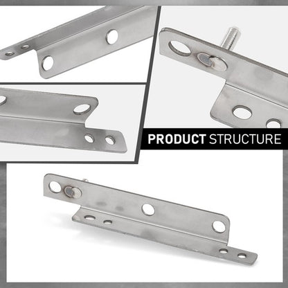 Solid Spare Fit For 2015-2020 Ford F150 Expedition 8.0" Sync 2/3 Display Screen Brackets