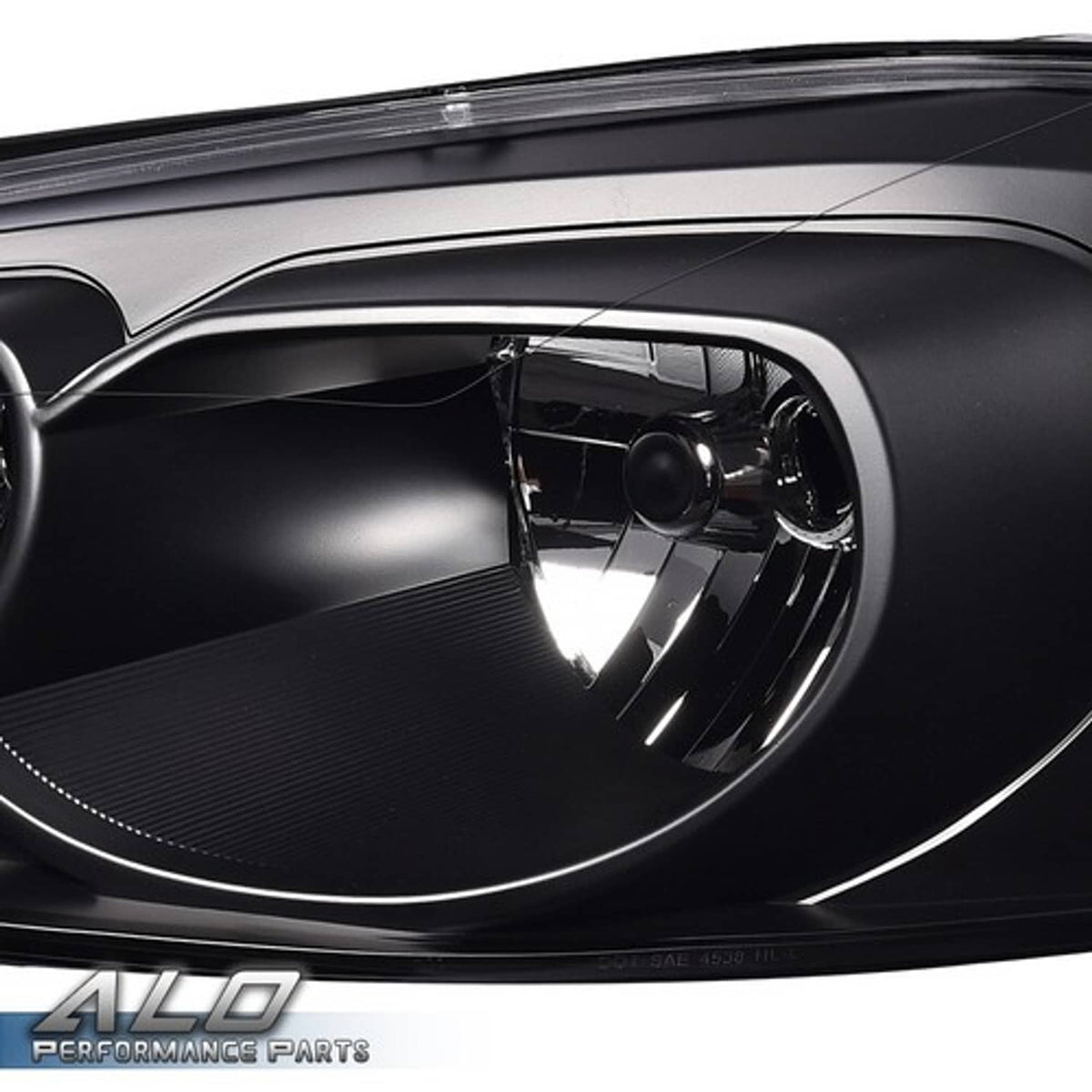 Solid Spare Clear Corner Black Headlights Fit For 06-13 Chevy Impala/06-07 Monte Carlo