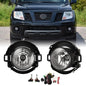 Fog Lights W/Bracket + Harness + Clip Fit Nissan Frontier 10-19 & Xterra 05-15