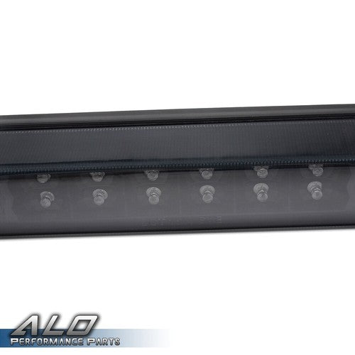 Solid Spare Fit For 2001-2004 Nissan Frontier Pickup Smoke Lens LED 3rd Brake Tail Light