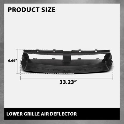 Solid Spare Active Grille Shutter Air Deflector Lower Fit For 20-2025 Ford Escape LJ6Z8327C