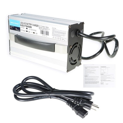 Solid Spare Golf Cart Battery Charger For EZGO Marathon 36 Volt 15 Amp SB50 Handle