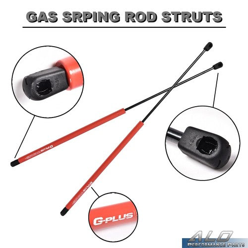 Solid Spare Fit For 04-08 Toyota Solara Hood Strut 2007 2006 2005 Red Lift Support Shocks